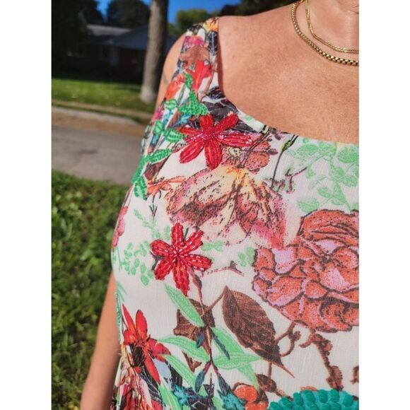 ALICE + OLIVIA floral printed maxi dress 👗Last Discount - Picture 16 of 16